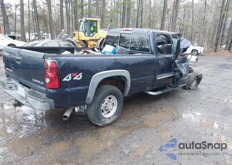 2005 Chevrolet Silverado 2500Hd Lt из США, поврежденный, VIN 1GCHK23G25F862674